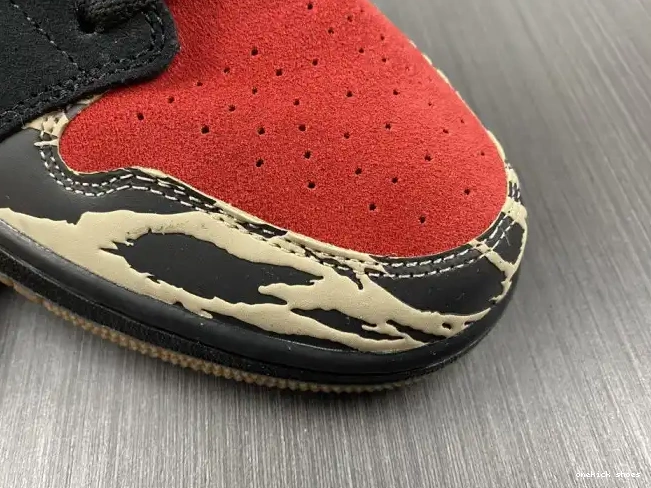 Rep Onekick Air Low 1 SoleFly x Carnivore Jordan DN3400-001 0404